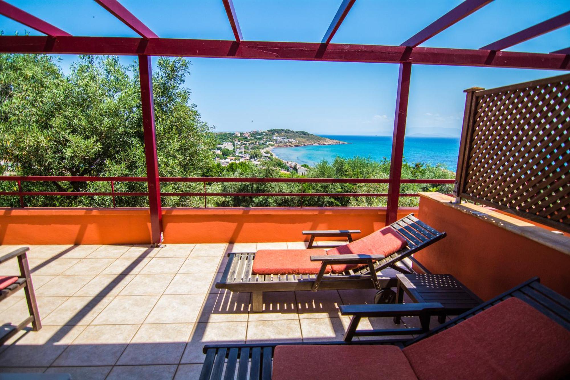 Aeriko Benovias Rooms & Apartments Karfas Bagian luar foto