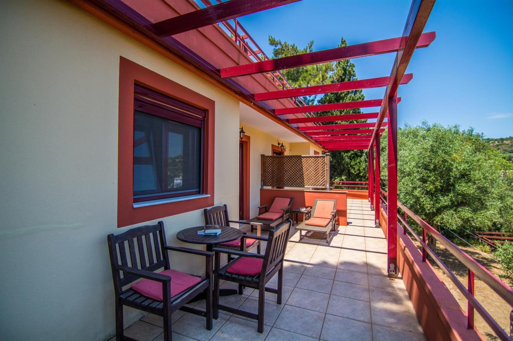 Aeriko Benovias Rooms & Apartments Karfas Bagian luar foto