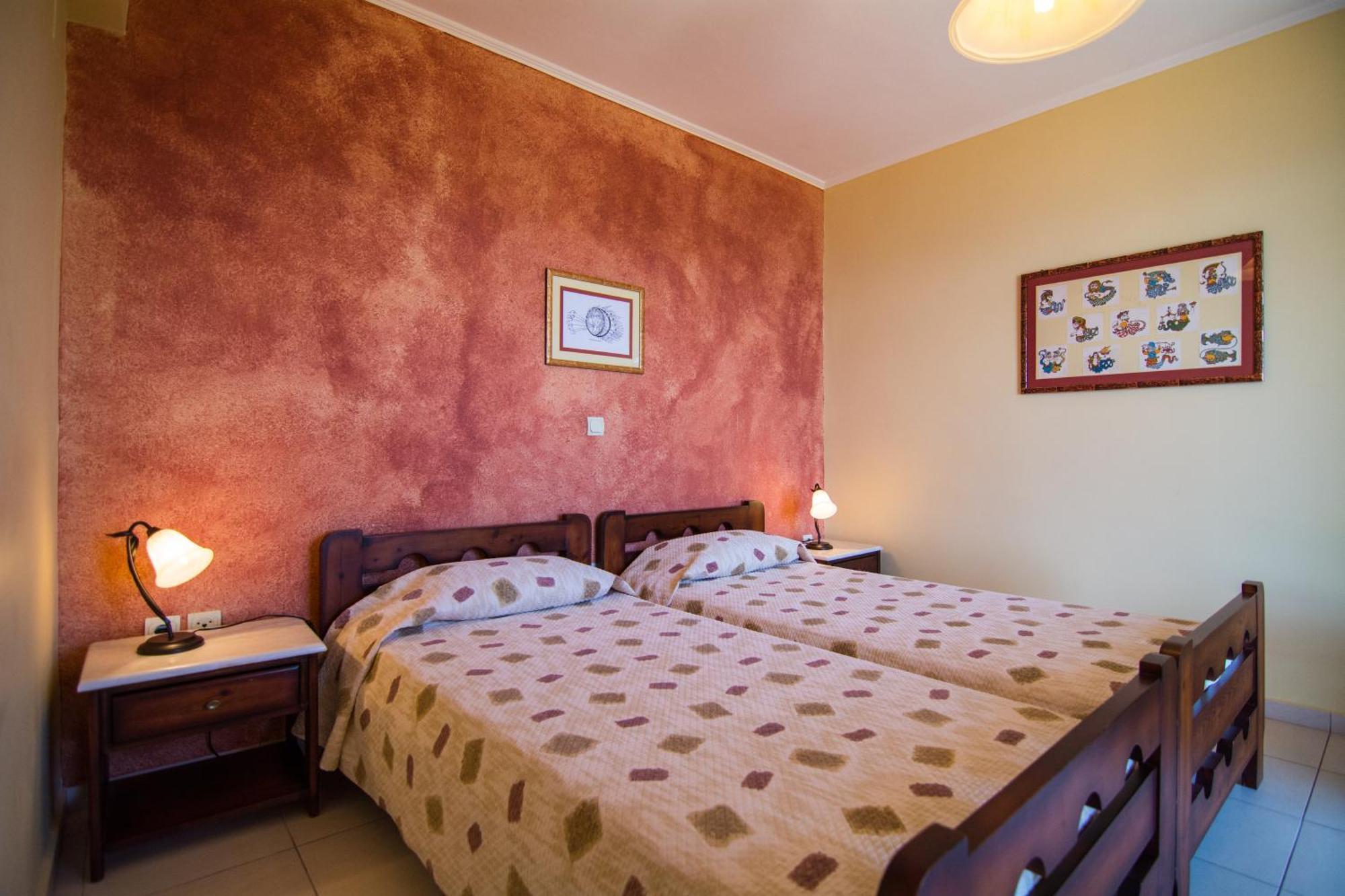 Aeriko Benovias Rooms & Apartments Karfas Bagian luar foto